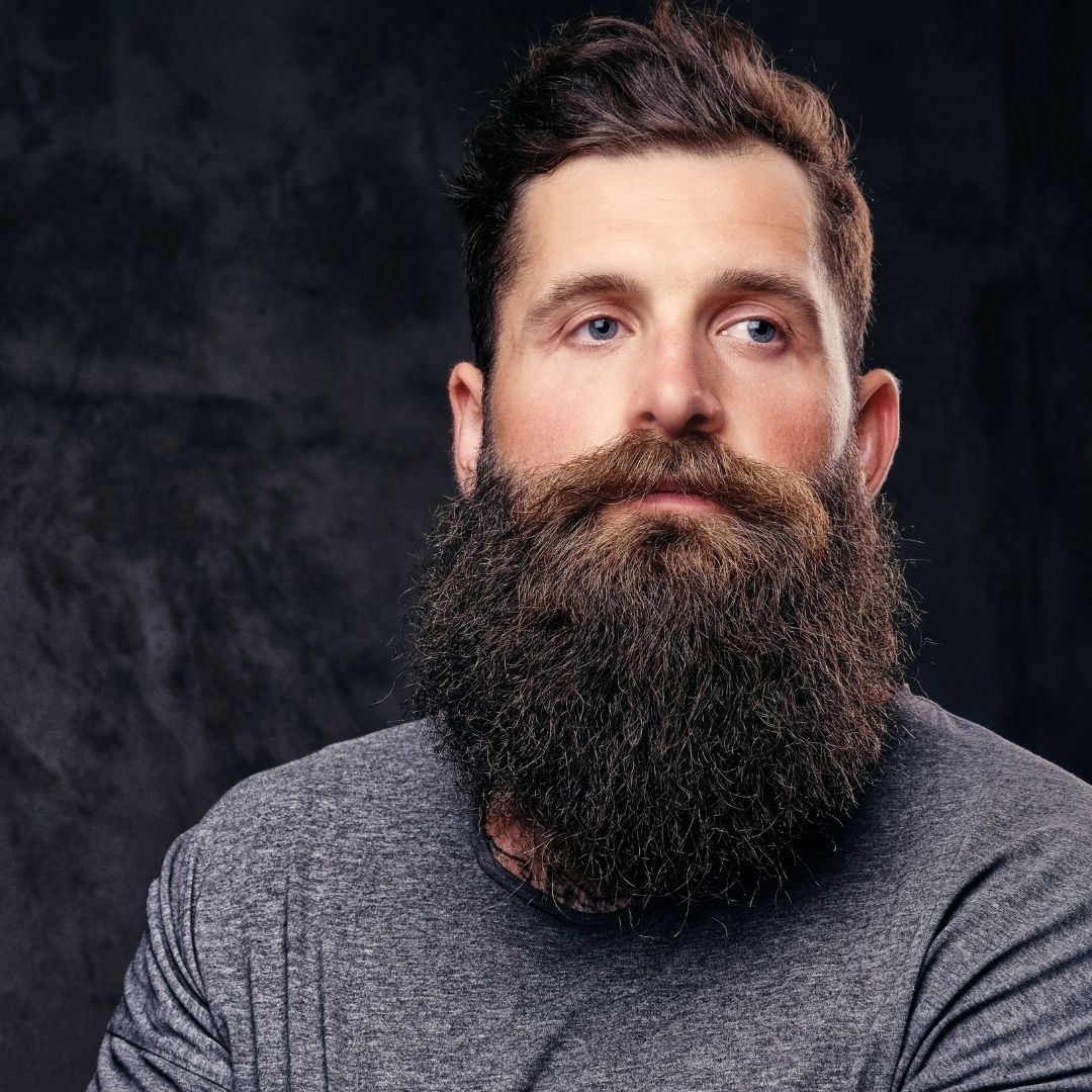 man with Garibaldi beard