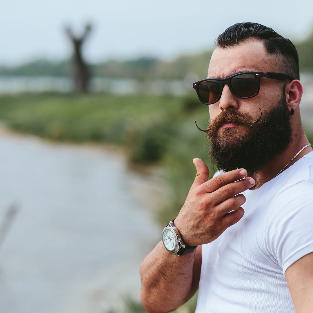 Man with a full beard