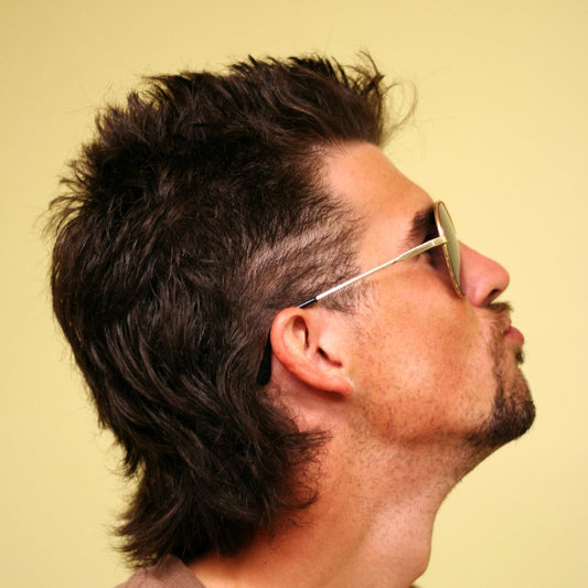 Man with a goatee and sunglasses